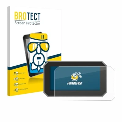 Abbildung von BROTECT Schutzglas für Suzuki V Strom 800DE 2024 Schutzfolie Panzer Folie Glas [Extrem Kratzfest 9H, Anti Fingerprint, Ultra Transparent]