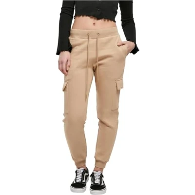 Abbildung von Urban Classics Cargohose, Damen, Größe: Small, Unionbeige