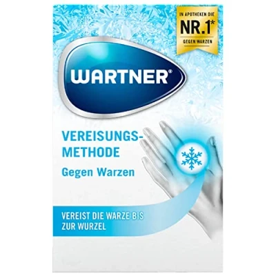 Abbildung von WARTNER Warzen Vereisung Spray zur Behandlung von Kryotherapie Selbstbehandlung für Kinder und Erwachsene 1er Pack, 1 x 50 ml