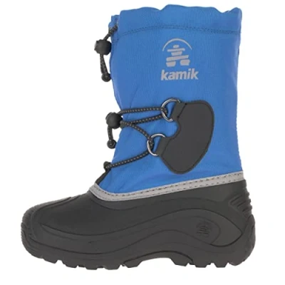 Abbildung von Kamik Schnürstiefel für Kinder, Größe: 35, Blau Schuhe