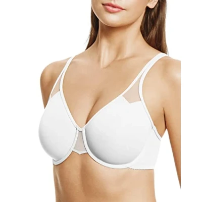 Abbildung von Wacoal PLUME Damen Push Up BH, Weiß, Gr. 75C