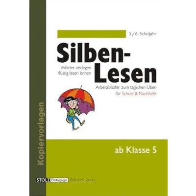 Abbildung von Silben Lesen 5/6: Wörter zerlegen richtig schreiben lernen im 5. und 6. Schuljahr: ab Klasse 5