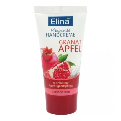 Abbildung von Elina Handcreme in Tube Granatapfel für trockene Haut 50ml