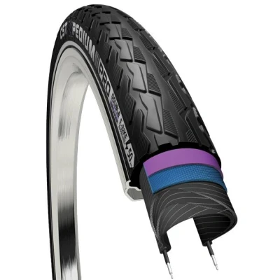Abbildung von Reifen CST E series Pro 28 X 1.60&quot; / 40 622 Mm Schwarz Mit Reflexion