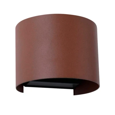 Abbildung von Lindby Smart LED Außenwandlampe Dara rost rund CCT RGB Tuya