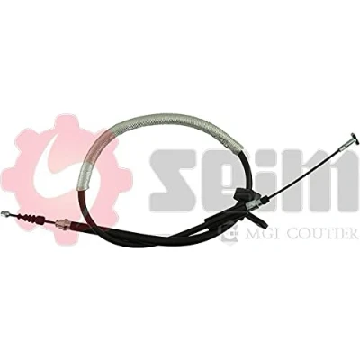 Abbildung von SEIM 703500 Handbremsseil hinten links 1256/985 Scheibenbremse ALFA ROMEO: GT, 156 Limousine, Sportwagon