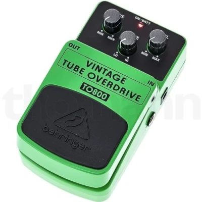 Abbildung von Behringer VINTAGE TUBE Overdrive TO800 Klassisches Effektpedal mit Röhrensound