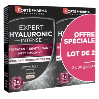 Abbildung von Forté Pharma Expert Beauté Intensive Hyaluronsäure 2x30 Kapseln