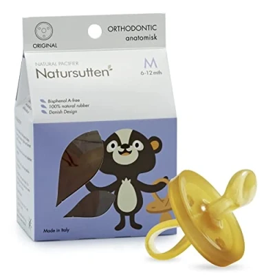 Abbildung von Natursutten Original Orthopädische Spitze Schnuller Medium 18MNTRST167005STD