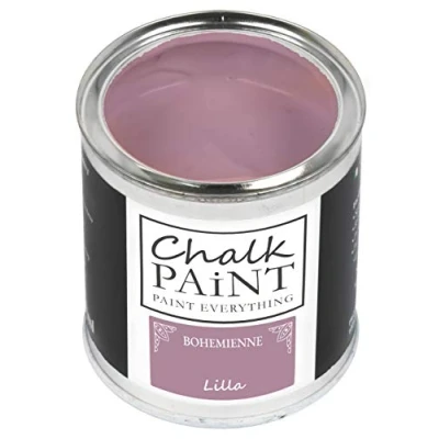 Abbildung von Chalk Paint Everything® Lilla Kreidefarbe Wasserbasis für Alle Oberflächen einfach zu verarbeiten ohne schlechten Geruch Extra Matt (250 ml)