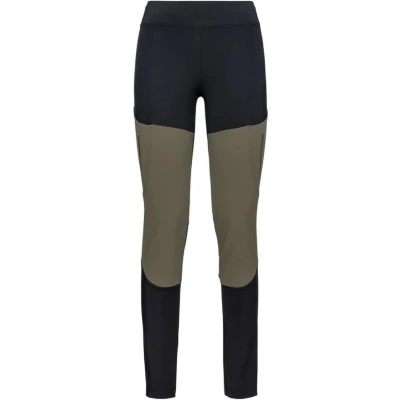 Abbildung von ODLO Highwayshop Damen Essential Ascent Lauftigh Stoffhose, Damen, Größe: Small, Schwarz