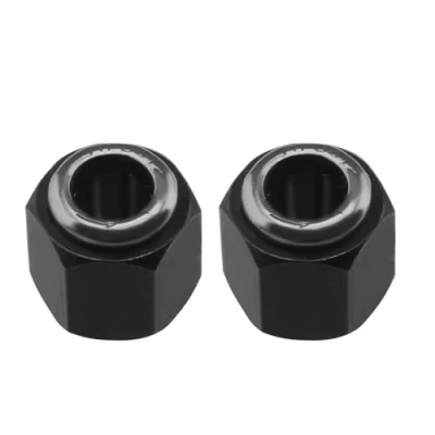 Abbildung von YINETTECH 2 stücke RC One Way Bearing Oil Driver Pulls Hex Nut Oneway Compatible with HSP 1/8 1/10 Scale Nitro Car SH16 18 21 Engine 12mm