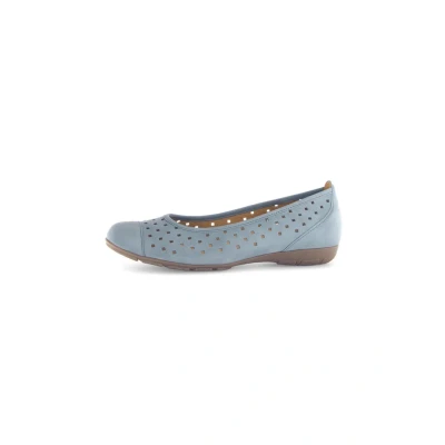 Abbildung von Gabor Klassischer Ballerina, Damen, Größe: 37, Blau Schuhe