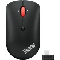 Abbildung von Lenovo Maus Wireless Kompakte Funkmaus mit USB C Empfänger 4Y51D20848 Schwarz