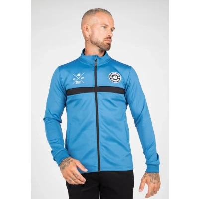 Abbildung von Gorilla Wear Vernon Trainingsjacke, Herren, Größe: XL, Blue