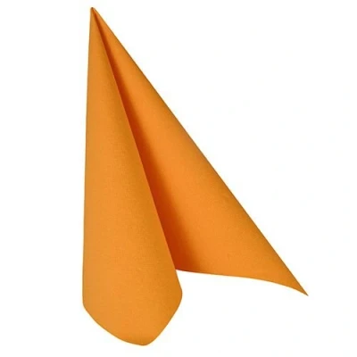 Abbildung von Papstar, 50 Servietten &quot;ROYAL Collection&quot; 1/4 Falz 40 cm x orange, #82219