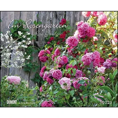 Abbildung von Im Rosengarten 2023 DUMONT Garten Kalender Querformat 52 x 42,5 cm Spiralbindung