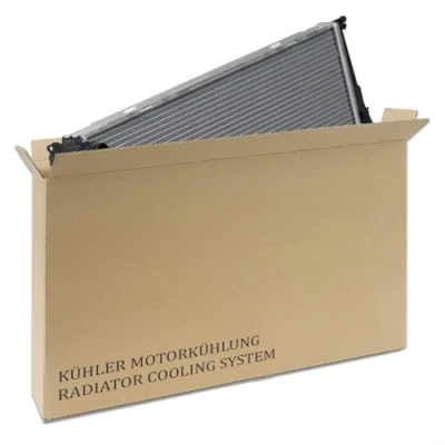 Abbildung von MAXGEAR AC230002 Kühler, Motorkühlung Aluminium, Kunststoff 398 680 26 Kühlrippen gelötet OPEL: Insignia A Sports Tourer, Schrägheck