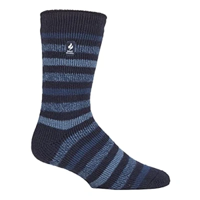 Abbildung von HEAT HOLDERS Herren Winter Extra Warm Thermosocken für Geschenk Innenfleece Socken (DE/NL/SE/PL, Numerisch, 39, 45, Regular, Navy (Dublin))