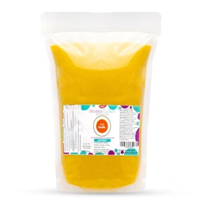 Abbildung von Premium Farbzucker 500 g Aromazucker für Zuckerwatte Bunt Zuckerwattezucker (500 g, Vanille)