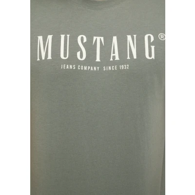 Abbildung von Mustang Style Austin Tshirt print, Herren, Größe: Small, Grün