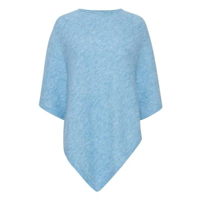 Abbildung von Fransa ÜBERWURF Sandy Cape, Damen, Größe: One Size, Sky blue melange