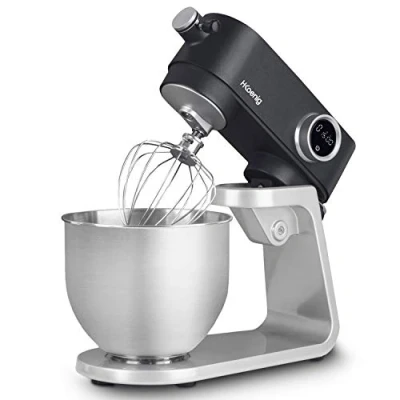 Abbildung von KM120 Küchenmaschine, professionell, multifunktionell, 5 l, Edelstahl, Mattgrau, leistungsstark, 800