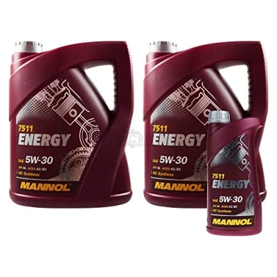 Abbildung von QR PARTS 69985598 11 Liter Original MANNOL Motoröl Energy 5W 30 API SL Engine Oil Öl 11193013