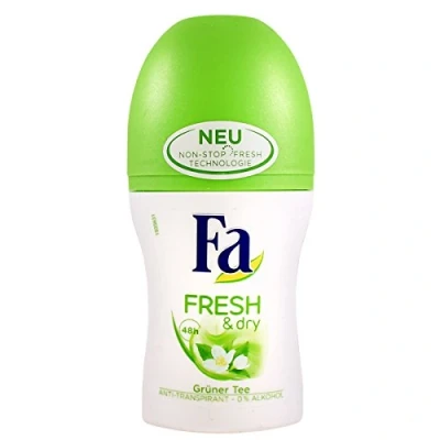 Abbildung von 3 x Fa Deo Roll on für Frauen &quot;Fresh &amp; Dry Green Tea&quot; 50 ml