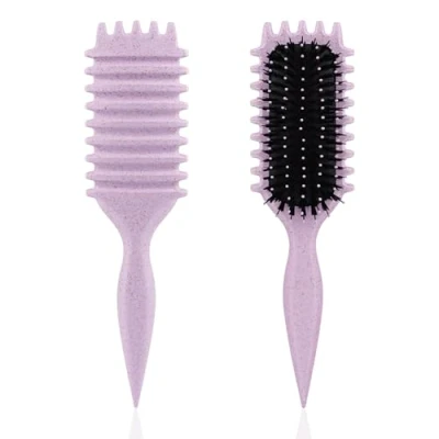 Abbildung von AWAMRWA Lockenbürste, Curly Hair Brush, Bounce Curl Brush zum Kämmen und Formen, Reduziert Ziehen Locken Trennung für Definierte Trendige