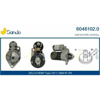 Abbildung von CASCO CST10383AS Anlasser 12V 1,10kW 9 CPS0127 M8 74mm TOYOTA: Yaris II Schrägheck, Auris Schrägheck