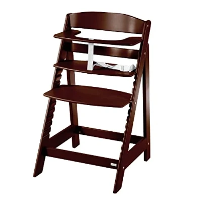 Abbildung von roba® Hochstuhl Sit Up Flex, braun gebeizt, aus Holz