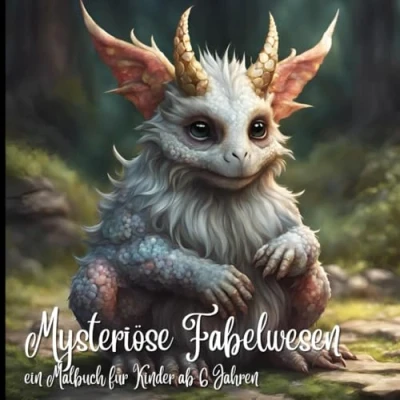 Abbildung von Mysteriöse Fabelwesen ein Malbuch für Kinder ab 6 Jahren