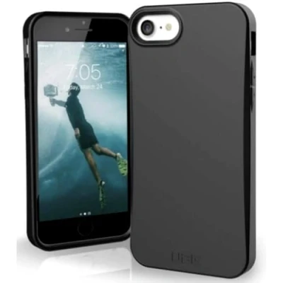 Abbildung von URBAN ARMOR GEAR Scout Case für Apple iPhone SE (2022 &amp; 2020) Hülle [Sturzfest nach Militärstandard, Displayschutz durch erhöhten Rand] schwarz