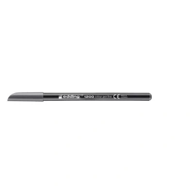 Abbildung von Fineliner Edding 1 mm Silbergrau 10 Stk.