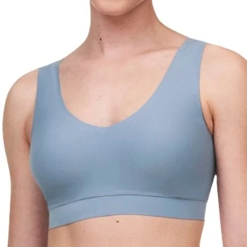 Abbildung von Chantelle SOFTSTRETCH, Bustier Mit Soft Cups, V Ausschnitt, Unnsichtbare Unterwäsche für Damen, Mist, XS S