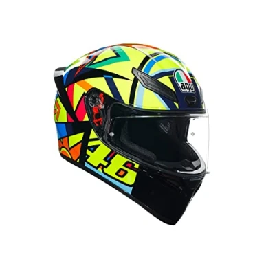 Abbildung von AGV K1 S Soleluna 2017 Integralhelm (gelb/blau/rot), L (59)