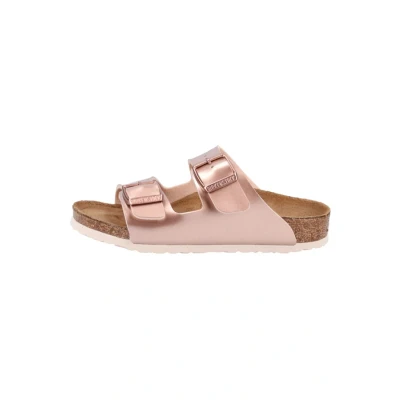 Abbildung von Birkenstock Pantoletten Arizona Pantolette flach für Kinder, Größe: 32, Rose Schuhe