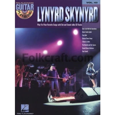 Abbildung von Lynyrd Skynyrd: Noten, CD für Gitarre (Guitar Play along): Guitar Along Volume 43