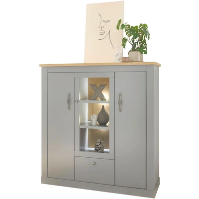 Abbildung von Home affaire Highboard &quot;CHAMBORD&quot;, Breite ca. 138 cm