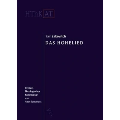 Abbildung von Herders theologischer Kommentar zum Alten Testament: Das Hohelied