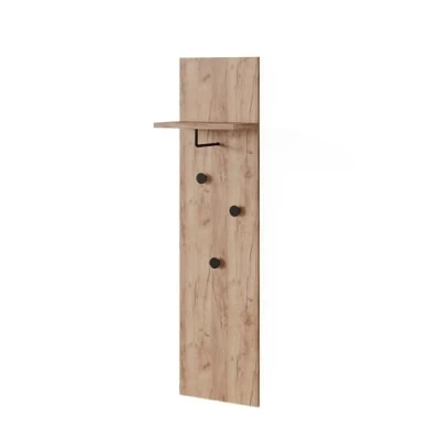 Abbildung von Vicco Garderobenschrank Siri, Goldkraft Eiche, 36 x 135 cm