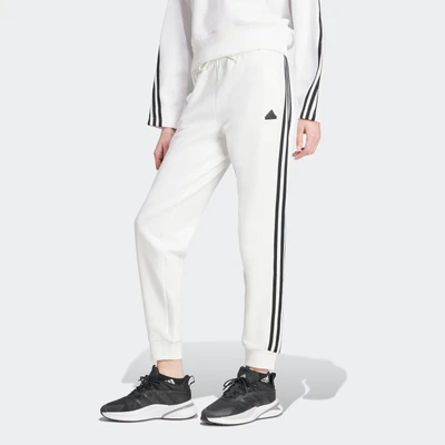 Abbildung von adidas Sportswear Future Icons Three Stripes Regular PANT Jogginghose, Damen, Größe: Medium, White