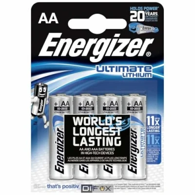 Abbildung von Energizer Mignon Lithium Batterie Ultimate, 4er