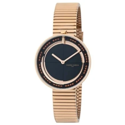 Abbildung von Pierre Cardin Damen Quarz Armband Uhr aus Edelstahl mit Band Marais Mirror CMA.0010
