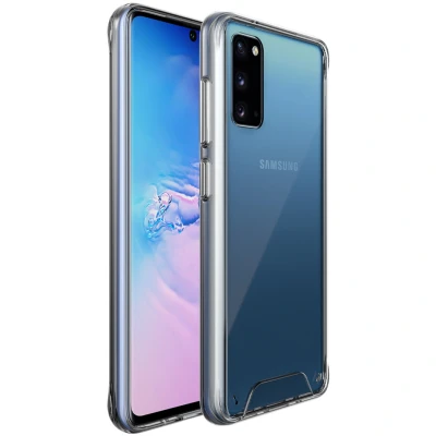 Abbildung von Samsung Galaxy S20 Hülle Kunststoff Accezz Hard Case/Backcover Handyhülle Transparent Shockproof/Stoßfest