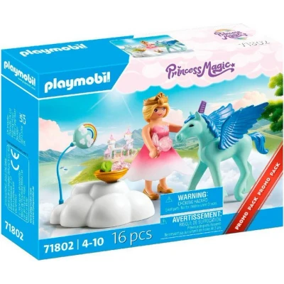 Abbildung von Playmobil® Pegasus Geburtstag (71802), Playmobil Magic Konstruktions Spielset, (16 St), Made in Europe