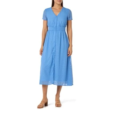 Abbildung von VIMICHELLE S/S V Neck MIDI Dress/KA