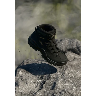 Abbildung von Lowa Renegade EVO MID Hikingschuh, Herren, Größe: 51, Schwarz Schuhe