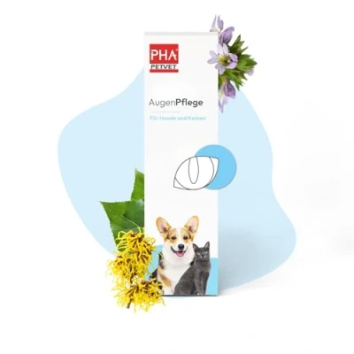 Abbildung von PHA Augenpflege Tropfen für Hunde/Katzen 20 ml